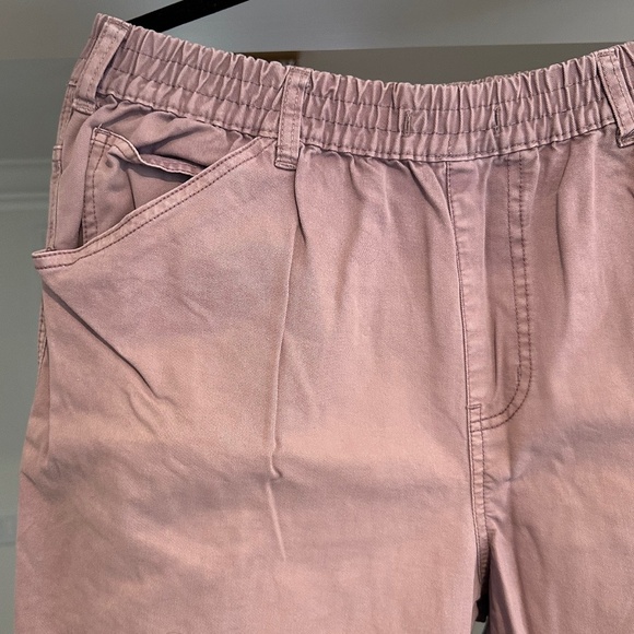 Men's-Urban Outfitters BDG Pink-Lilac Cotton Relaxed Fit Painter Pants - Size L - Picture 5 of 16